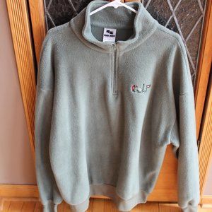 MENS GOLF PULL OVER FLEECE